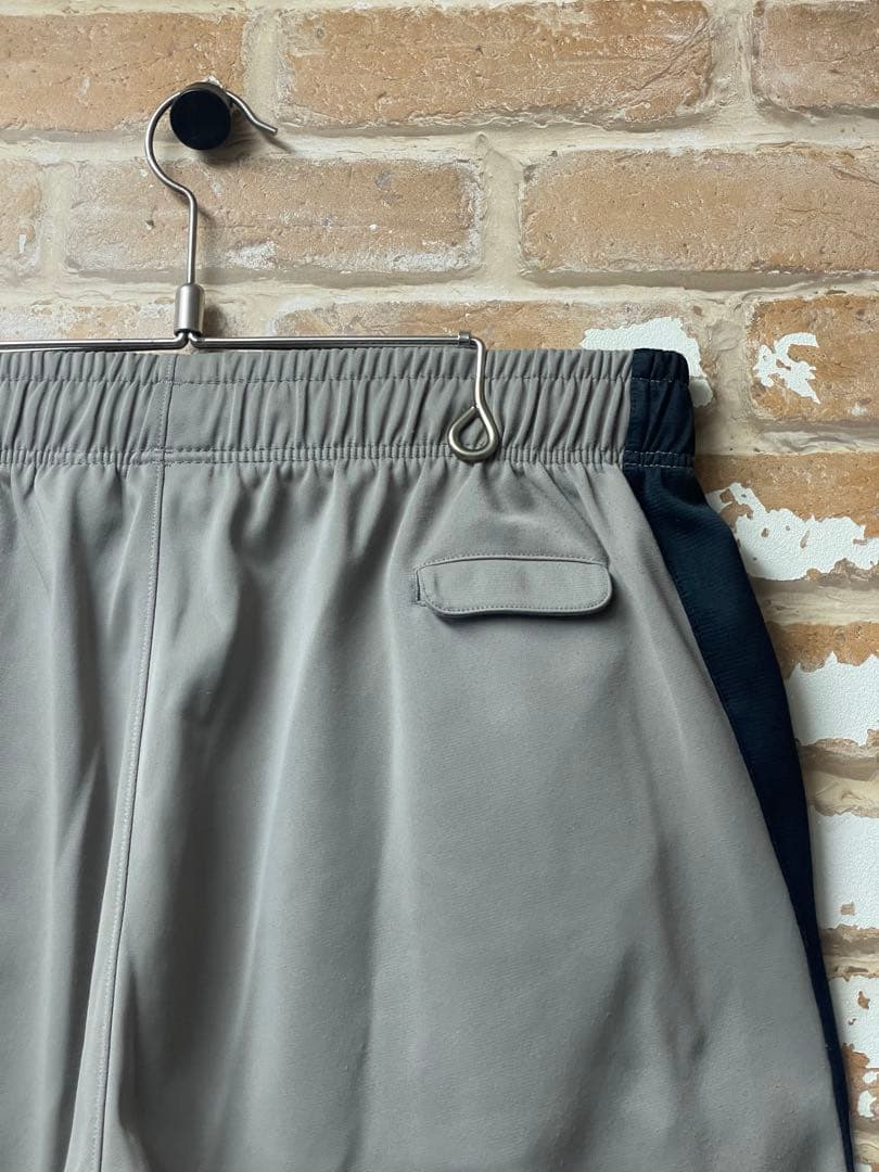 00s NIKE ナイキ　トラックパンツ　スナップパンツ　刺繍　y2k ベージュ