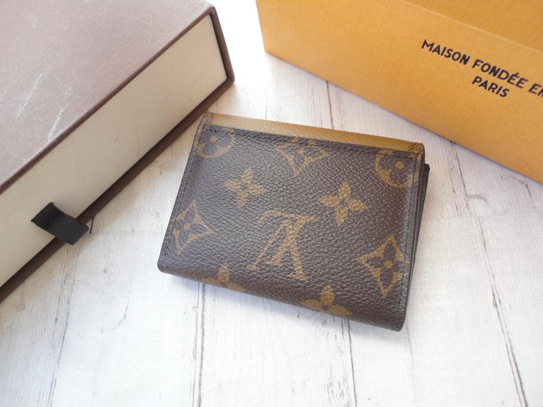 超美品★ヴィトン モノグラム ジャイアント【ポルトフォイユゾエ】財布★C38