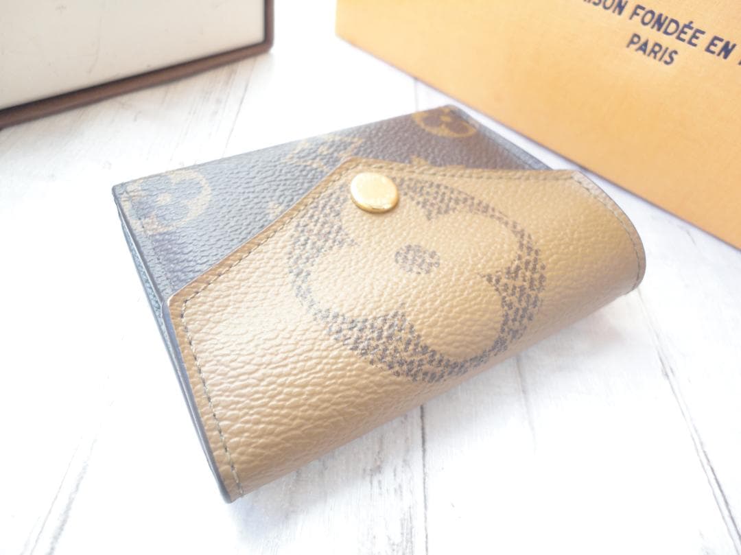 超美品★ヴィトン モノグラム ジャイアント【ポルトフォイユゾエ】財布★C38