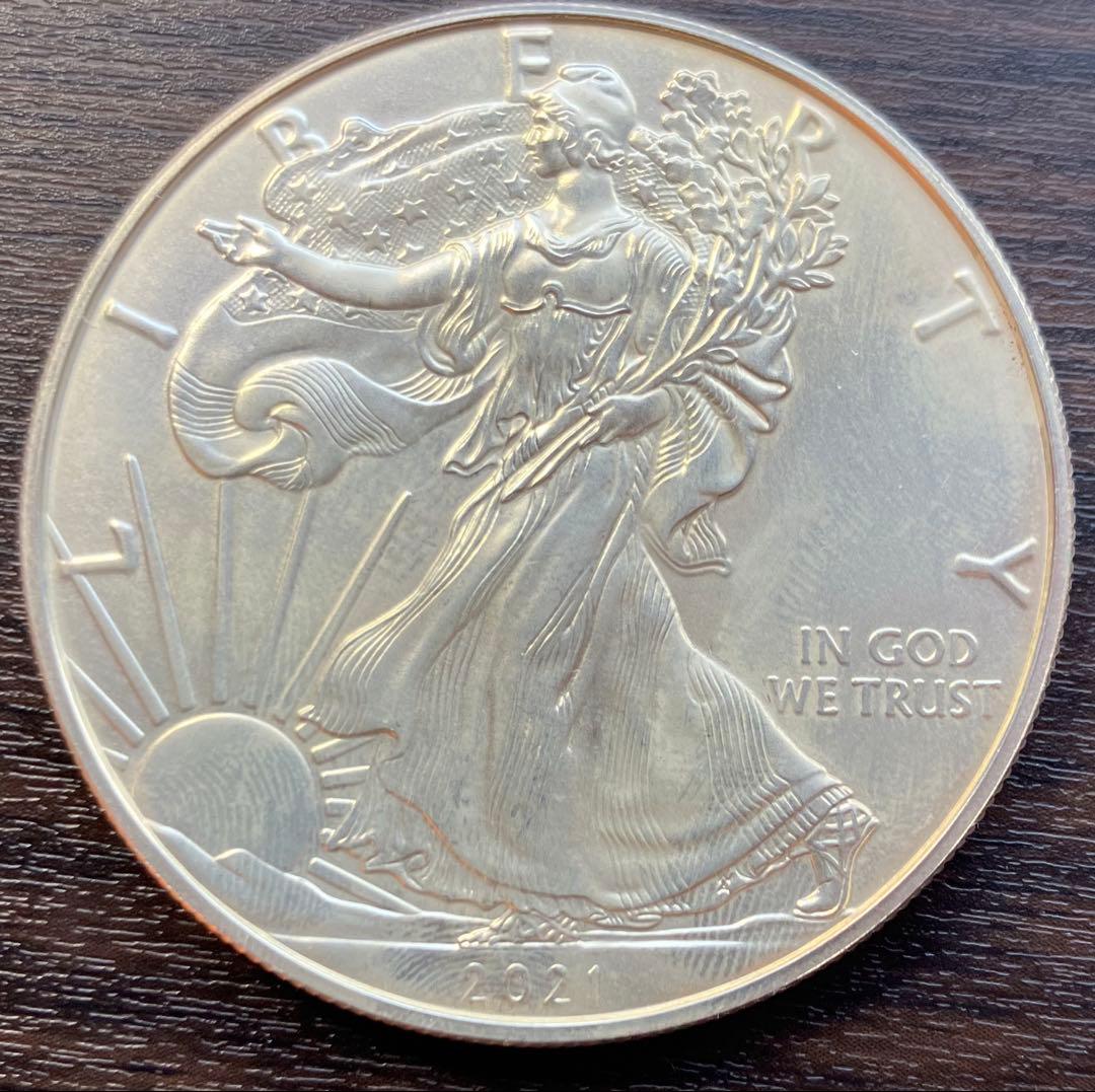 アメリカン・シルバーイーグルTYPE1 2021年 銀貨 1オンス