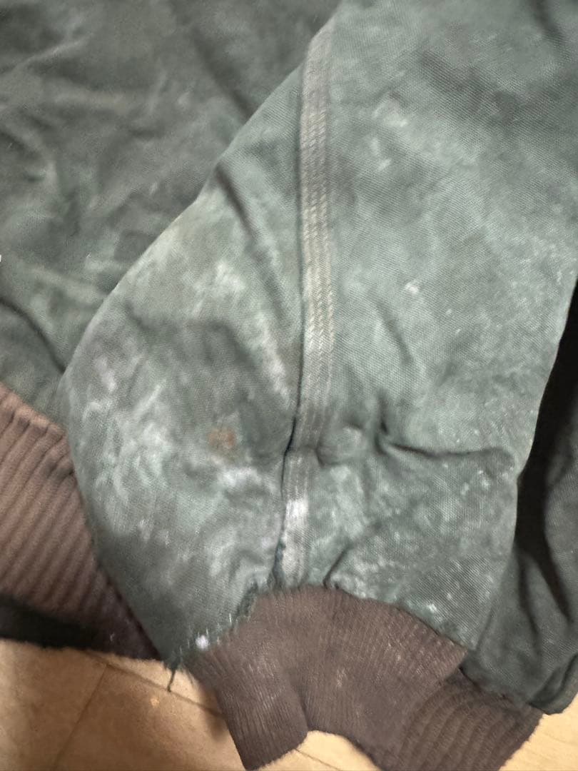 carhartt アクティブジャケット　mosグリーン フェード