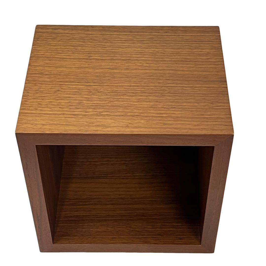 無印良品 壁に付けられる家具箱 3個セット ウォールナット