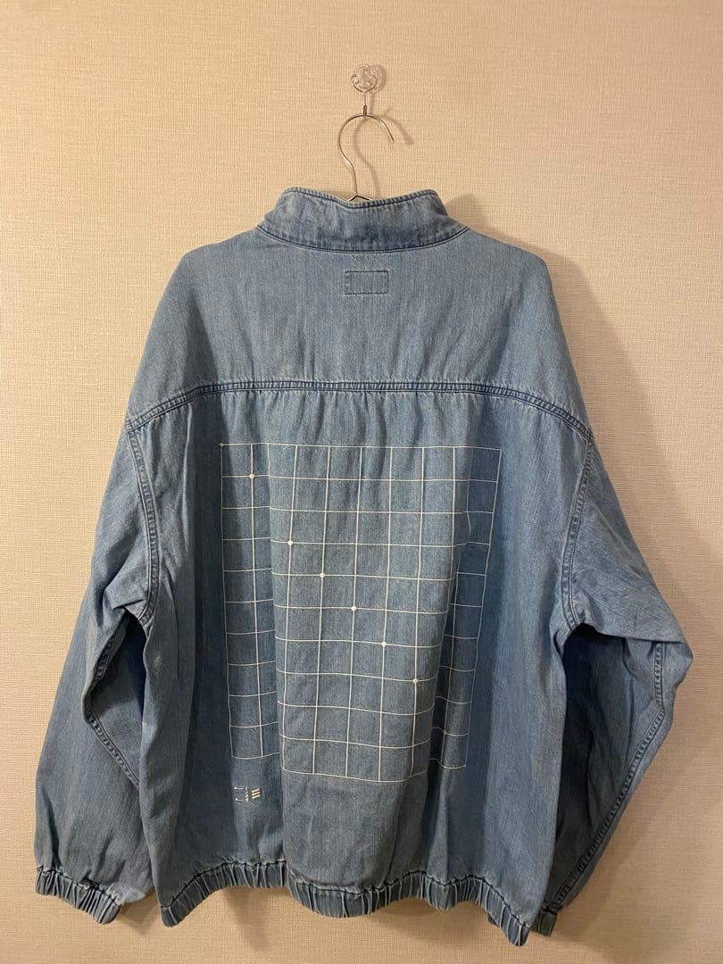 CAV EMPT デニムブルー ハーフジップ