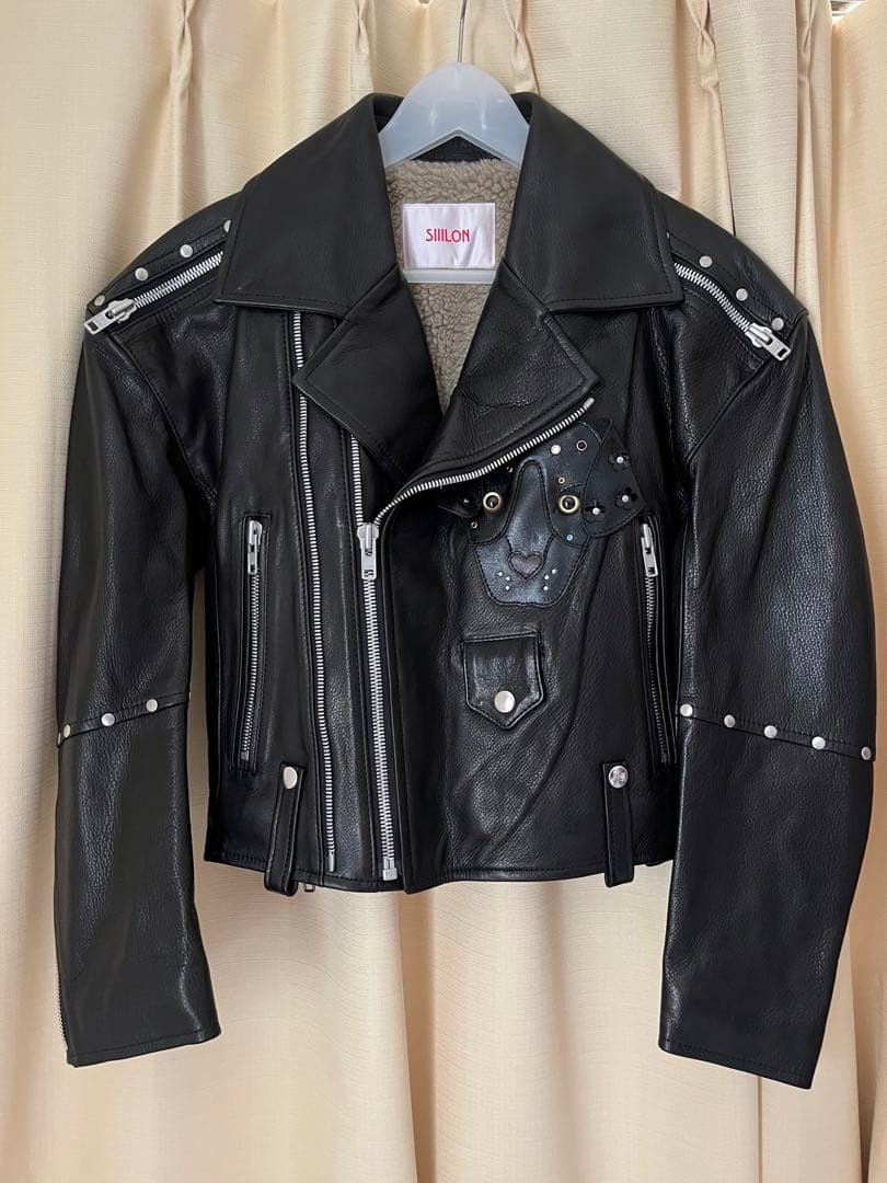 こ*り様 SIIILON シーロン STAY GOLD jacket ライダース