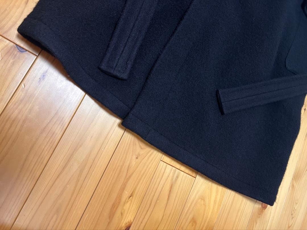 LEMAIRE　WRAP COAT　BLACK　CO184 LF615