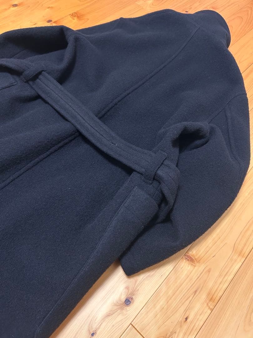 LEMAIRE　WRAP COAT　BLACK　CO184 LF615