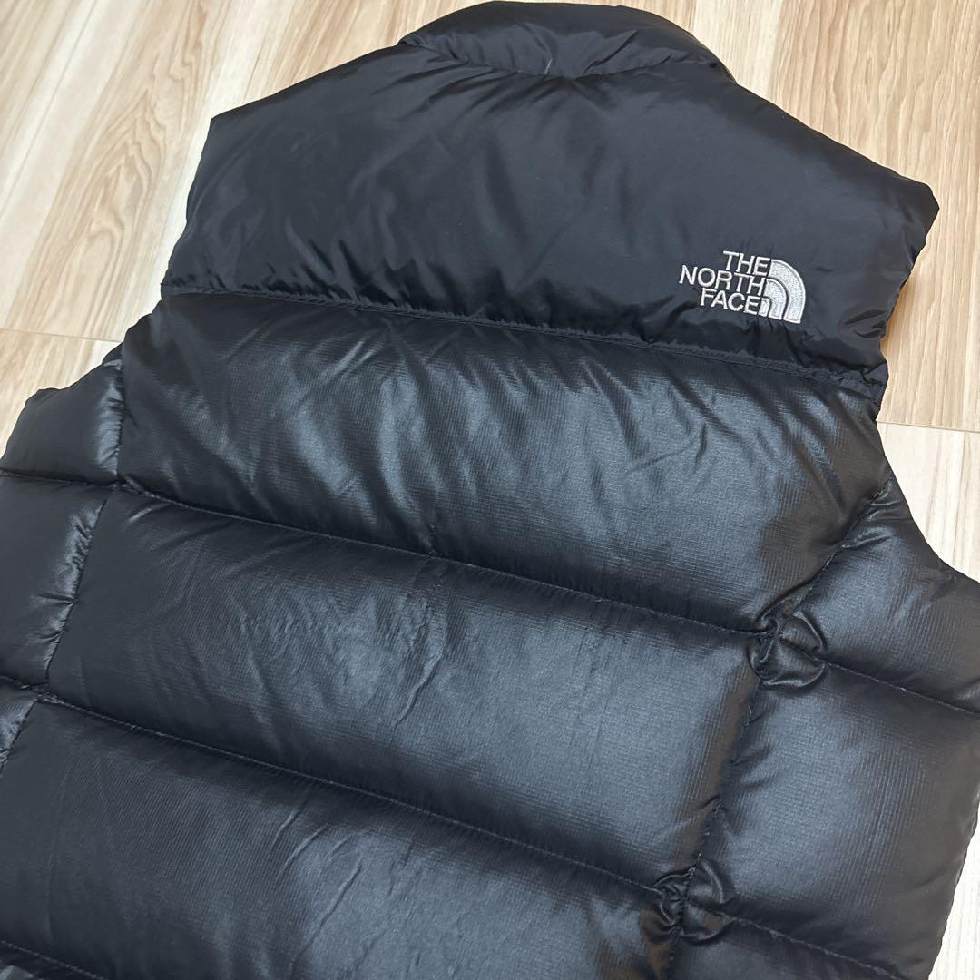 人気ブラック☆ノースフェイス ヌプシダウンベスト 700FP レディースMサイズ