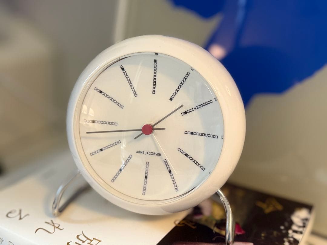 l*y様 ANNE JACOBSEN ホワイト 置時計