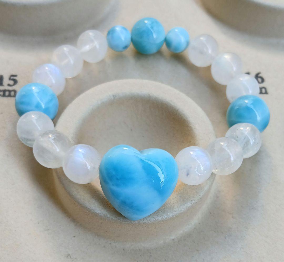 ぴ*け様 ラリマー　ブレスレット