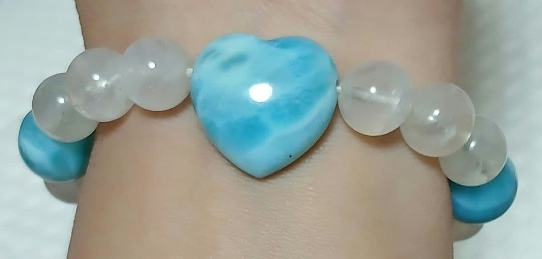 ぴ*け様 ラリマー　ブレスレット