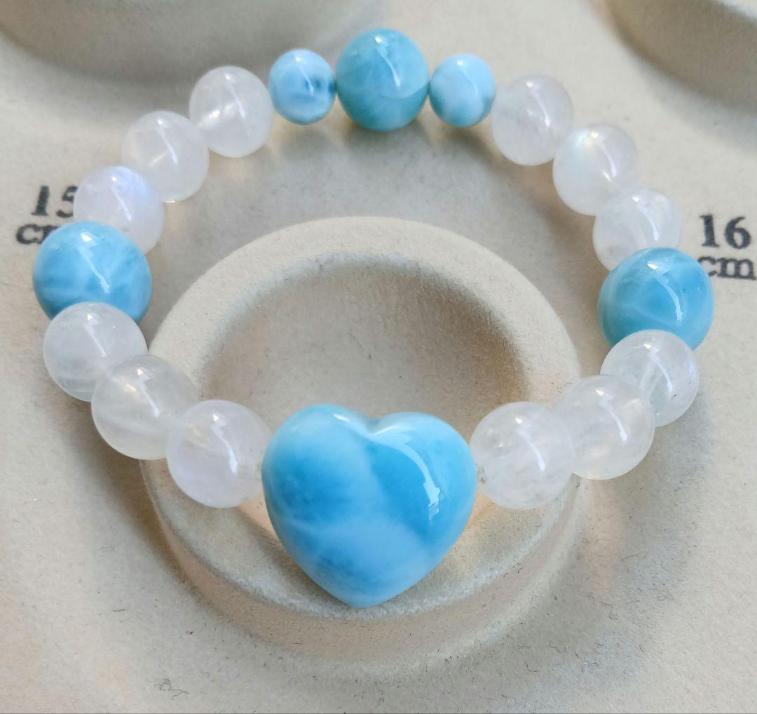 ぴ*け様 ラリマー　ブレスレット