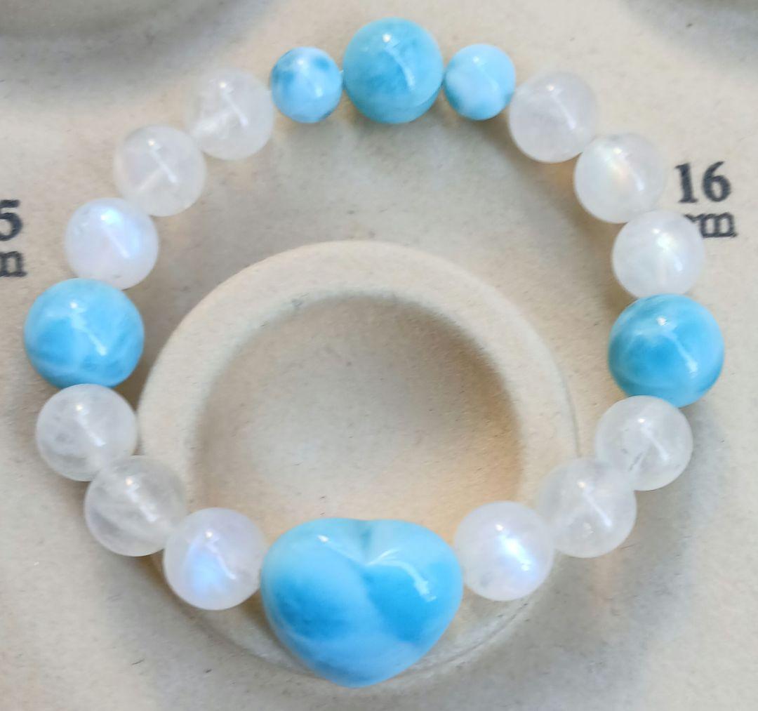 ぴ*け様 ラリマー　ブレスレット