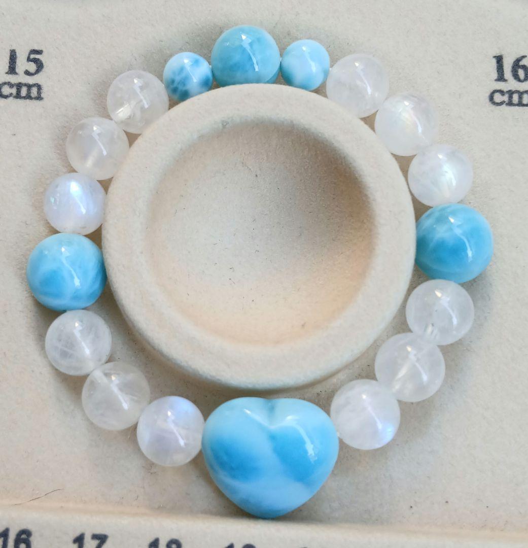 ぴ*け様 ラリマー　ブレスレット