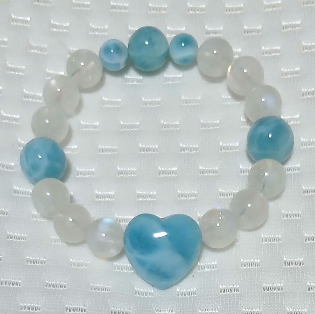 ぴ*け様 ラリマー　ブレスレット