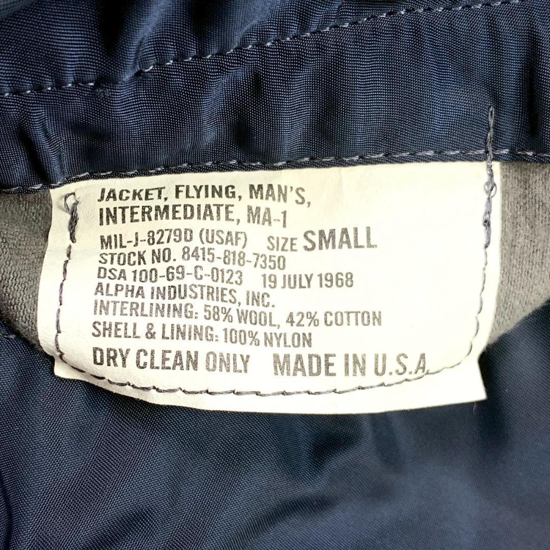 美品★USA製 1968年復刻 アルファ MA-1 68モデル S　D700