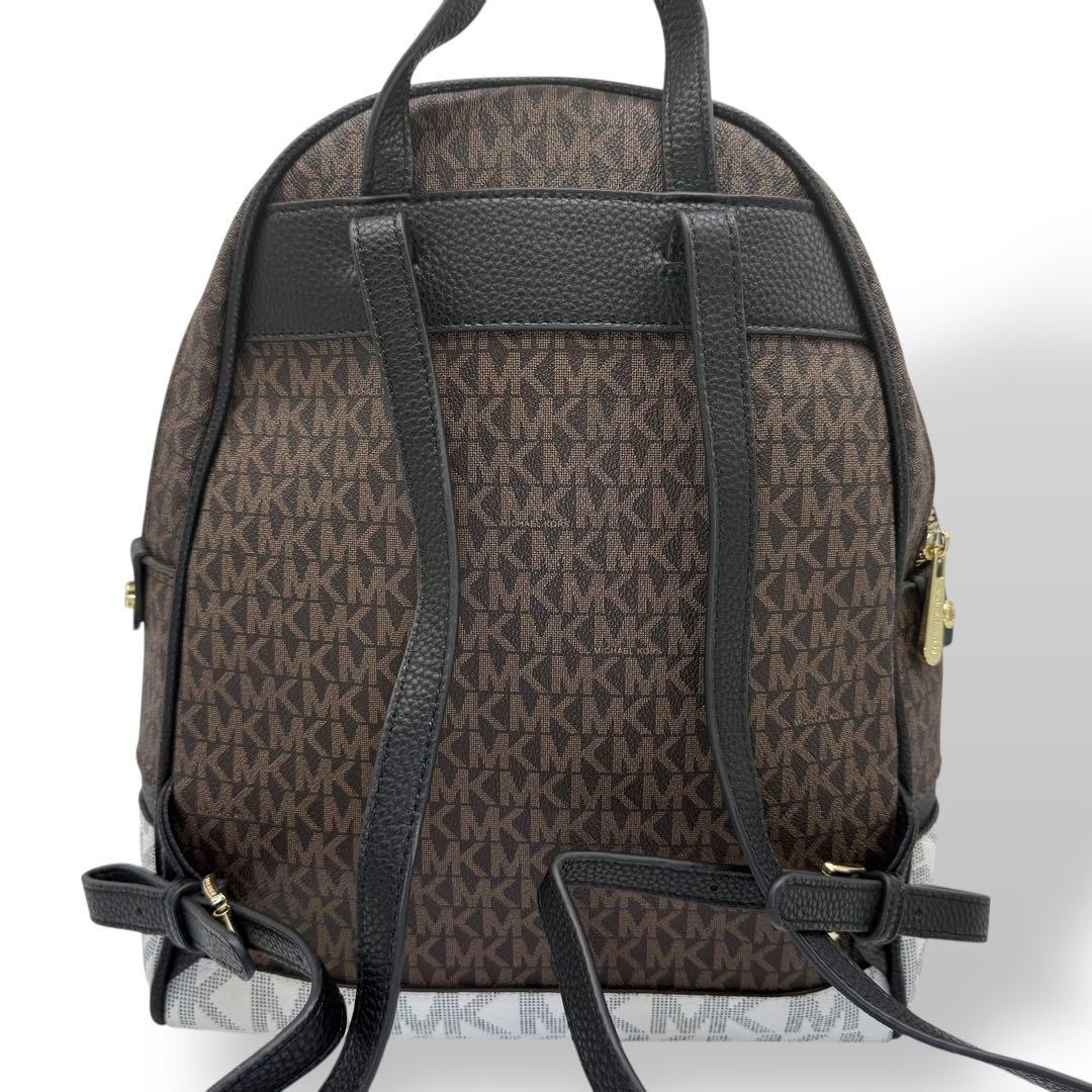 【良品】MICHAEL KORS マイケルコース リュック PVC バイカラー