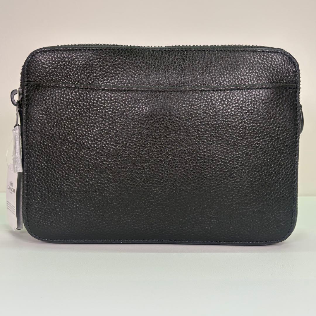 【COACH】 タグ有り チャーター クロスボディ バッグ 24 ブラック