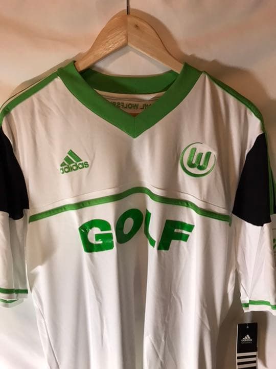 新品正規品adidas ヴォルフスブルク「13」長谷部誠 半袖4XOユニフォーム