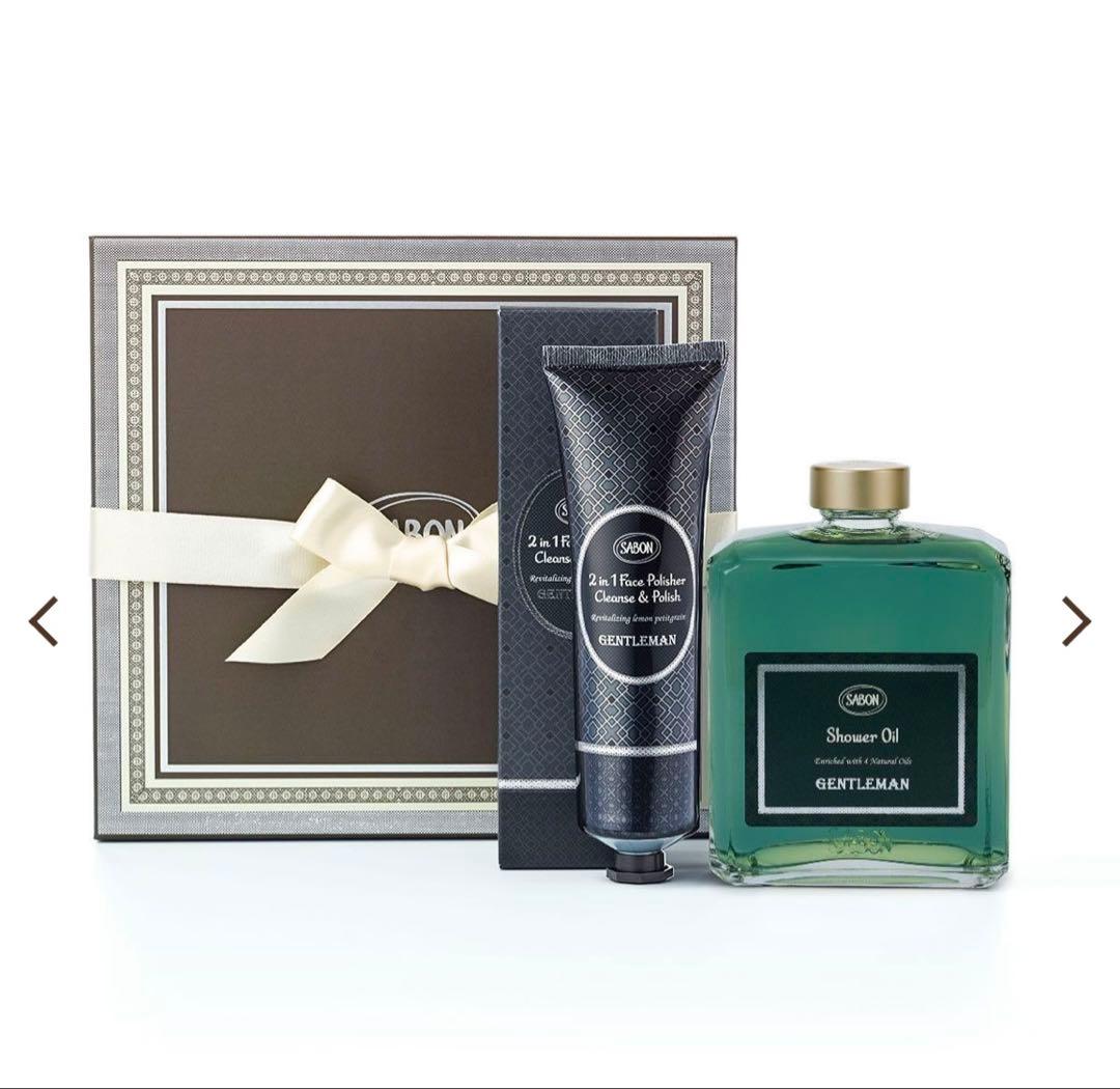 値下げ　サボン　ジェントルマン　シャワーオイル　ギフト　SABON