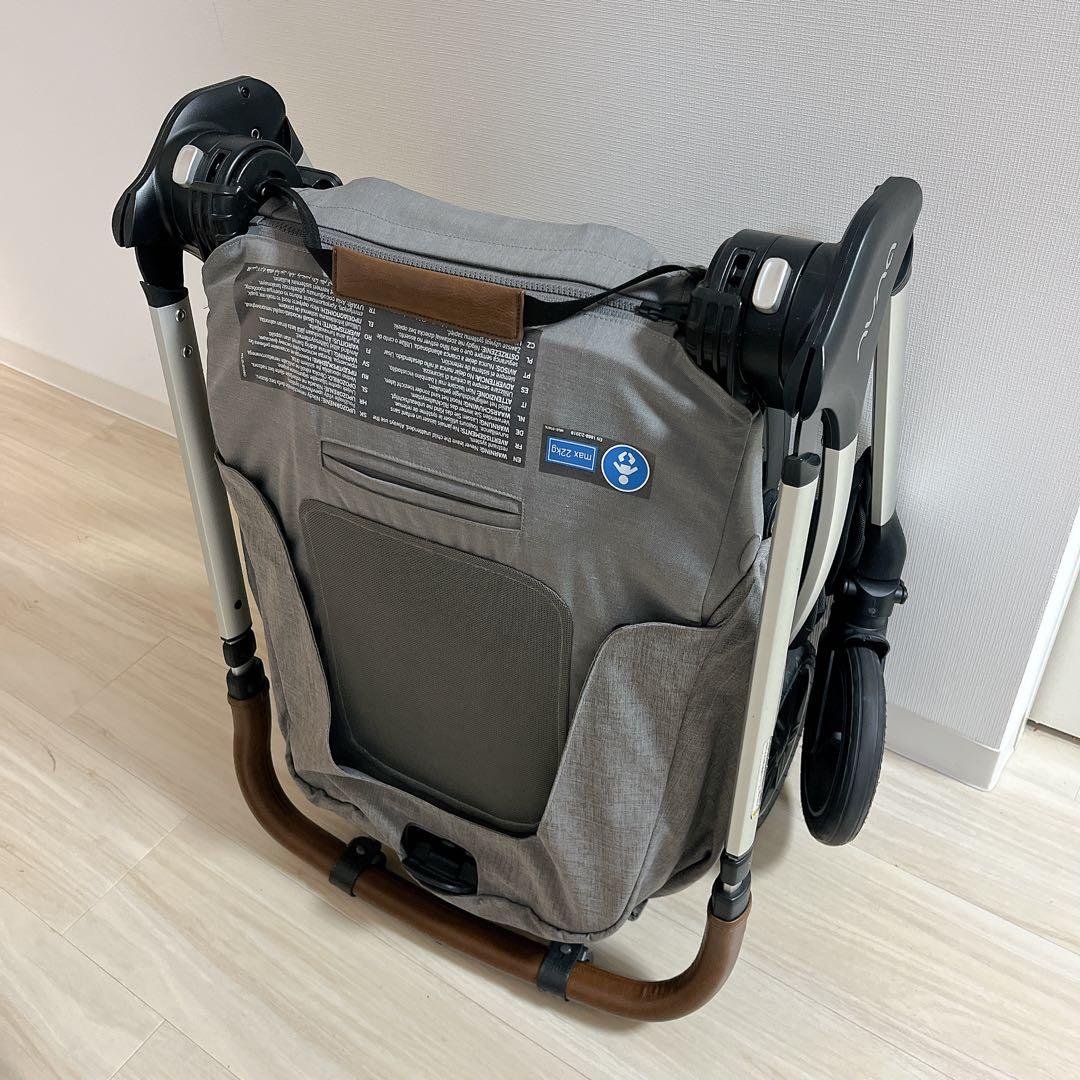 【本文必読】nuna triv グレー　ベビーカー　新生児　4歳まで