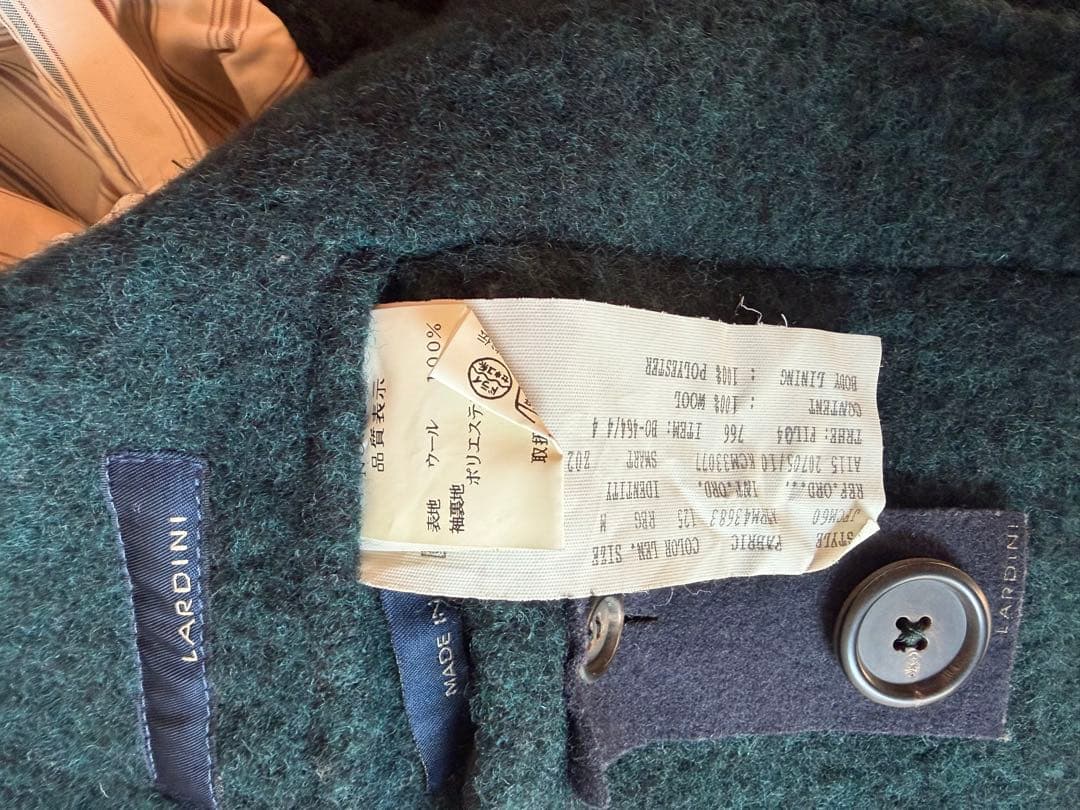 LARDINI/ラルディーニ SMART 圧縮ウールジャージコート