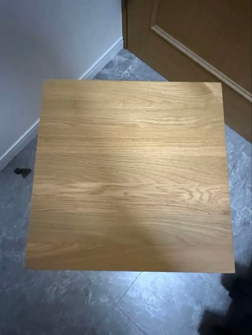 無印　木製サイドテーブル