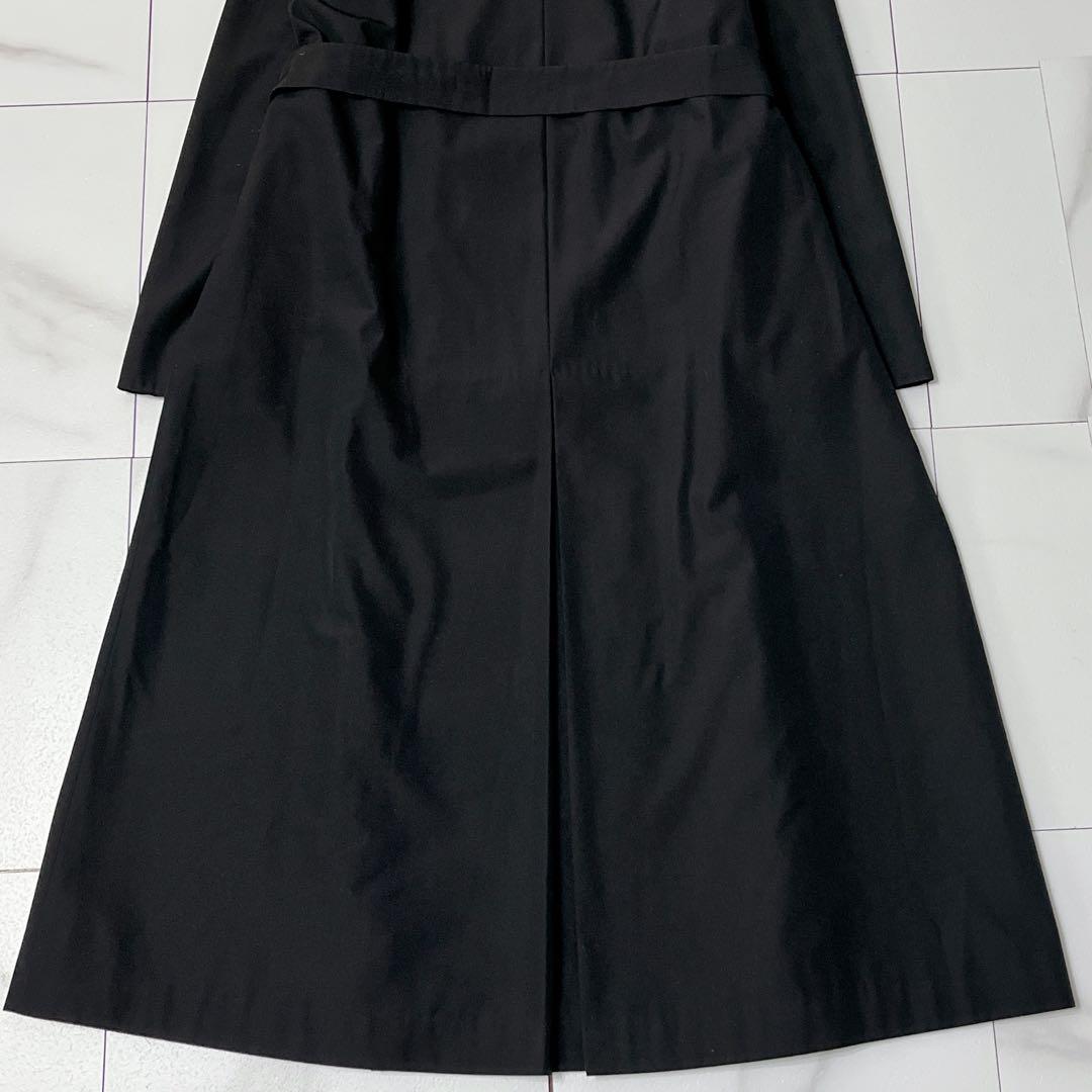 マックスマーラ トレンチ風 ロングコート ベルト付き 銀タグ　イタリヤ製