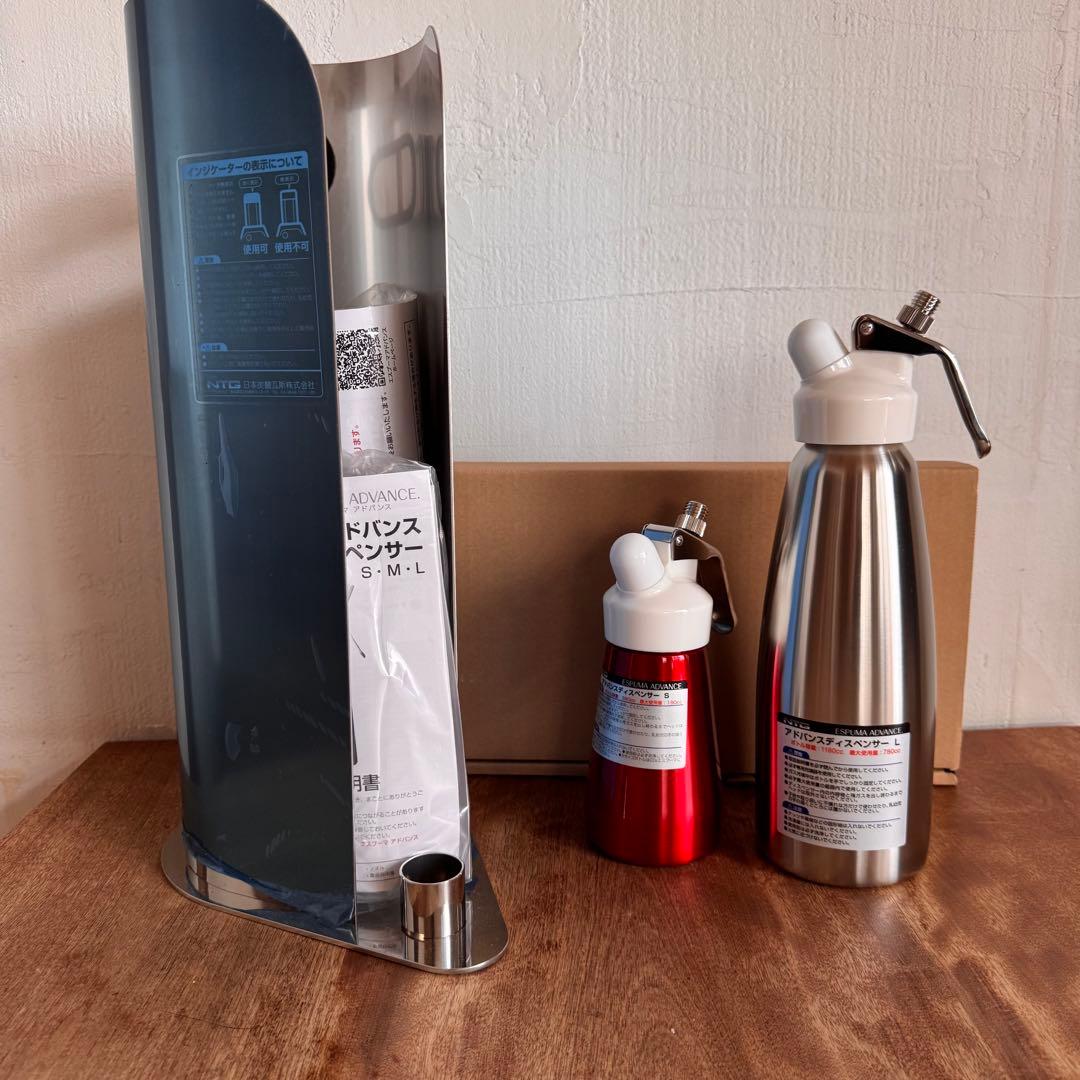 アドバンス　充填機　ディスペンサーM L ・スタンド 未使用品