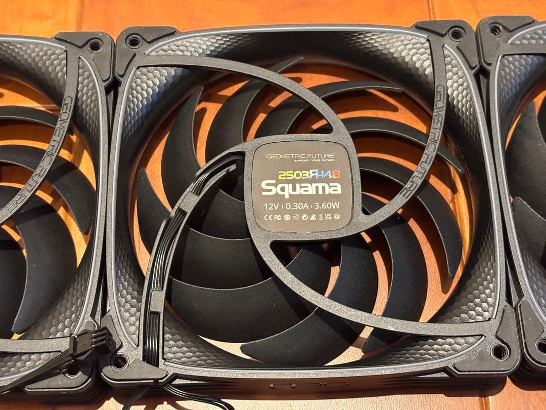 Geometric Future PC ケースファン 5台