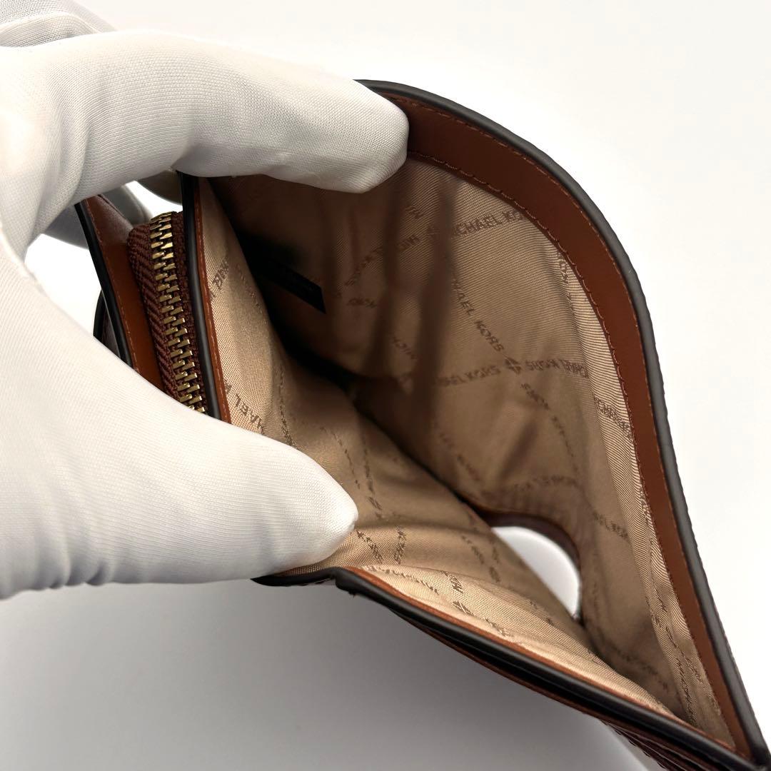 MICHAEL KORS マイケルコース 二つ折り財布 イラスト 美品 希少性大