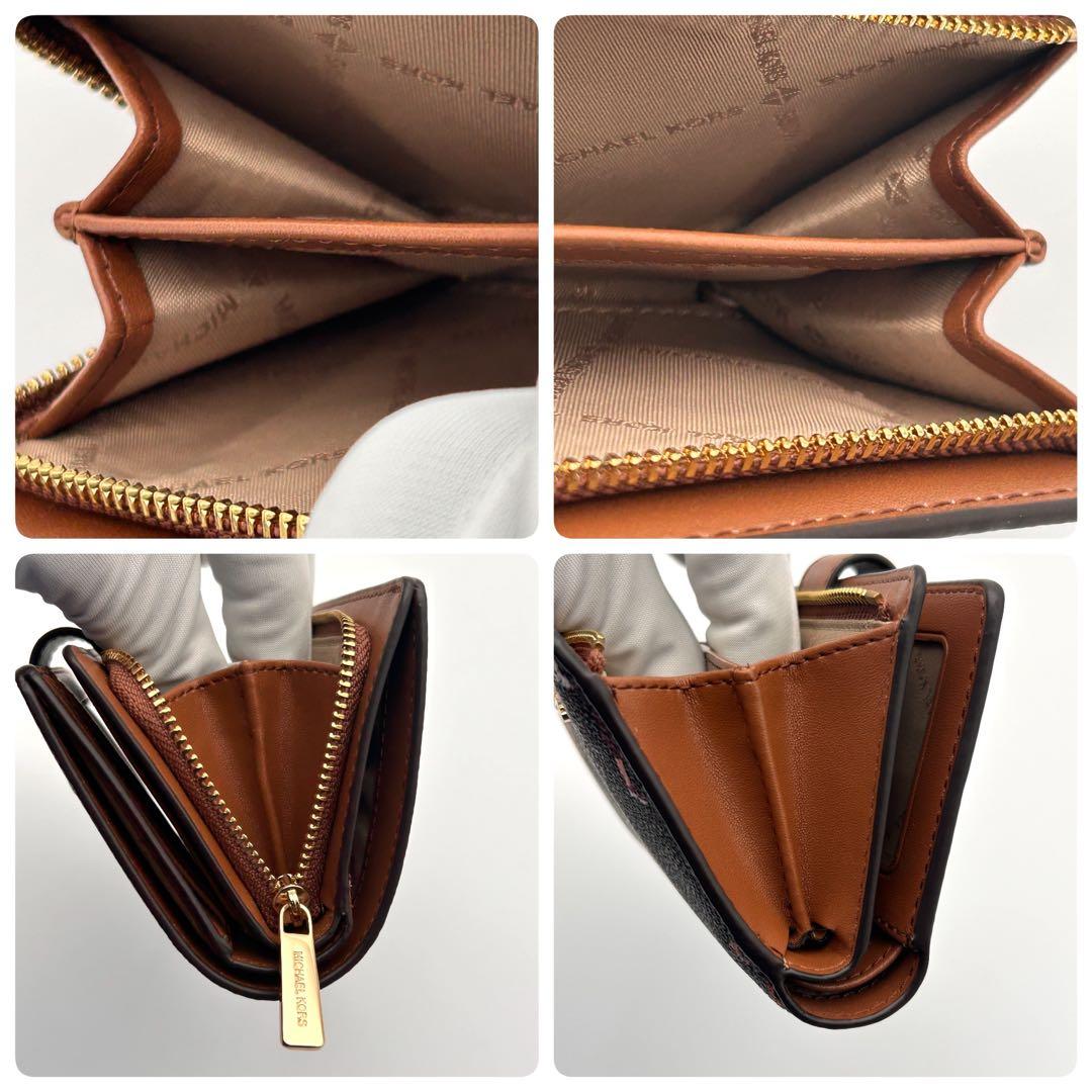 MICHAEL KORS マイケルコース 二つ折り財布 イラスト 美品 希少性大
