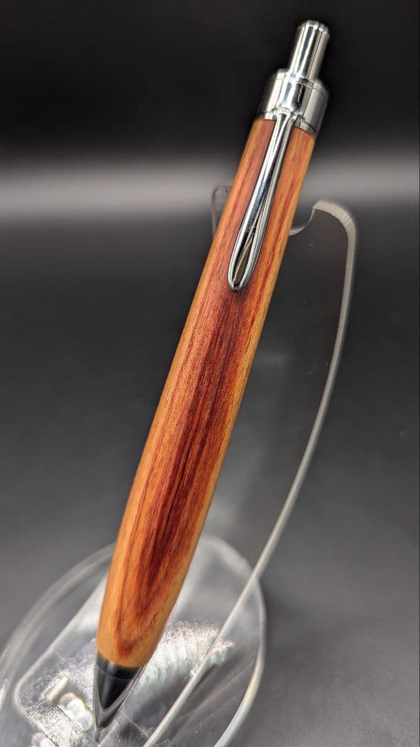 402ペン工房翌檜　チューリップウッド　木軸シャーペン　ボールペン