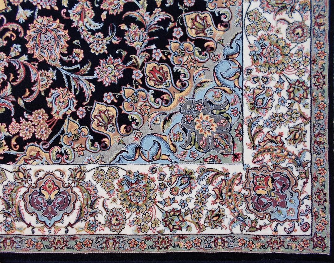 本場イラン産！高密度織『ナイン 』デザイン 約150×225cm‐185001