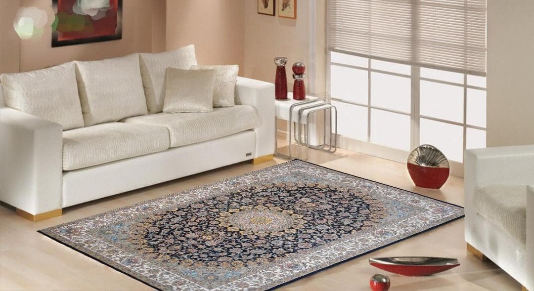 本場イラン産！高密度織『ナイン 』デザイン 約150×225cm‐185001