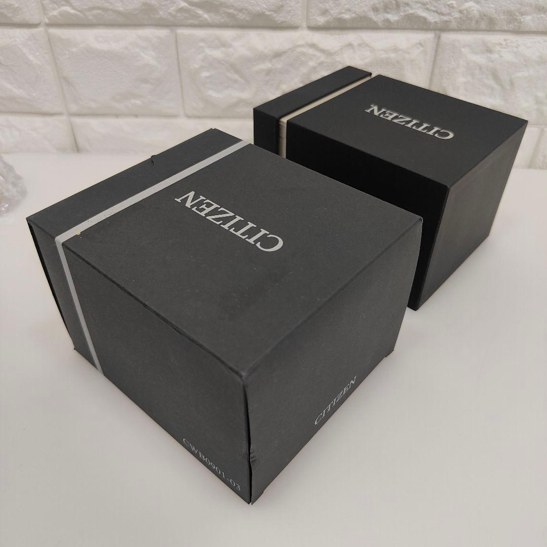 EXCEED シチズン ES9420-58A エコドライブ チタン 白蝶貝