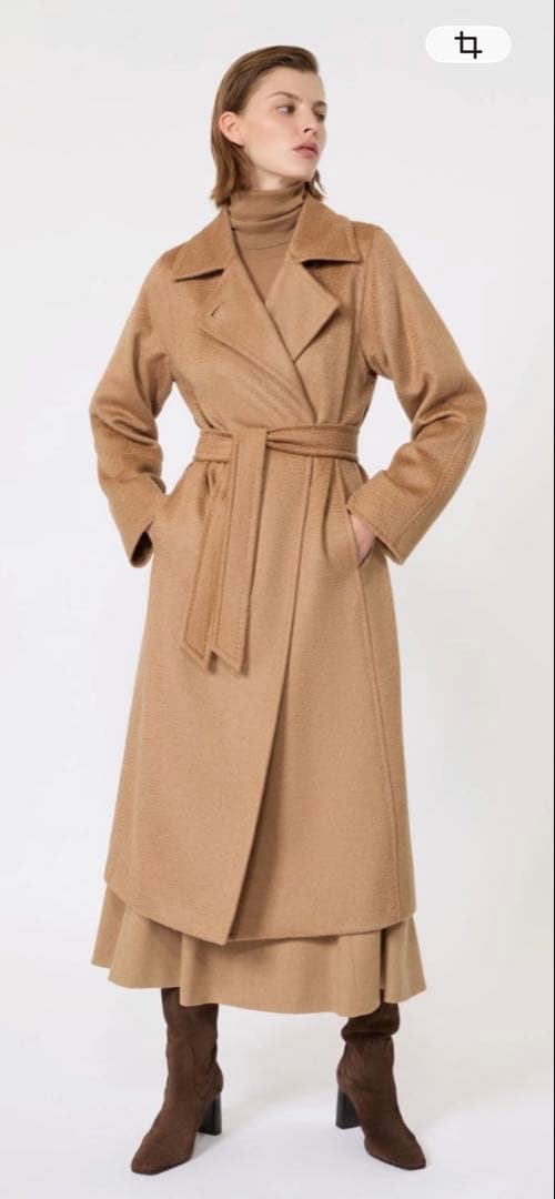 新品未使用マックスマーラ　マニュエラ34 キャメル2025年AW