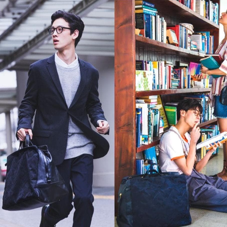 ミレスト LAGOPUS T2　撥水　ボストンバッグ　MLS390 　ネイビー