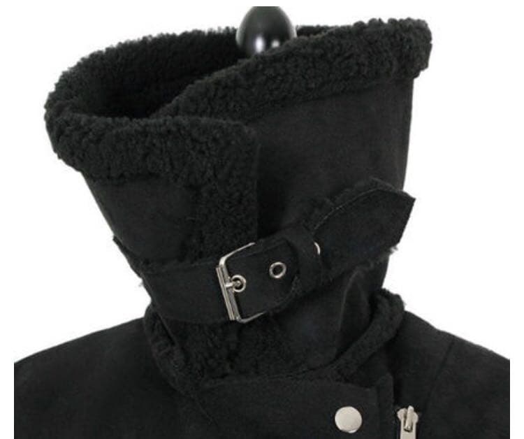 美品 ムスタンコート(ベルト付き)