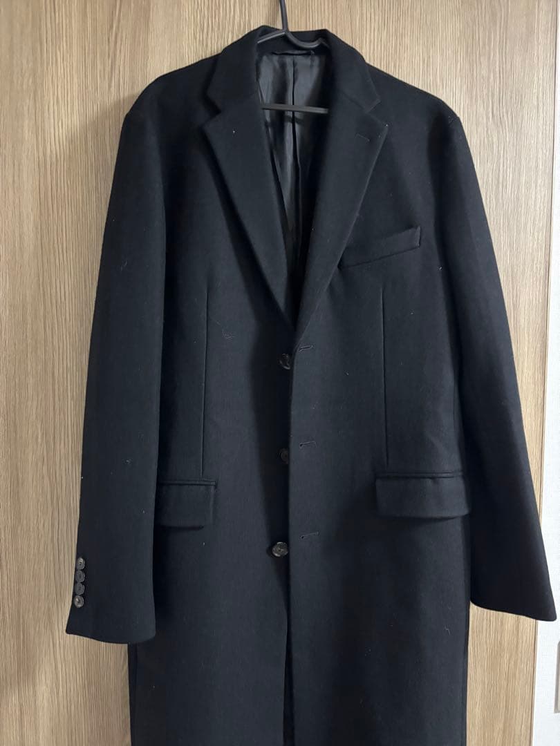 KATHARINE HAMNETT ブラック チェスターコート XL