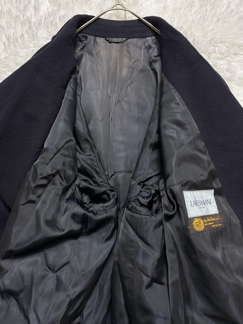 イタリア製 LARUSMIANI ロロピアーナ カシミヤロングコート ベルト付き