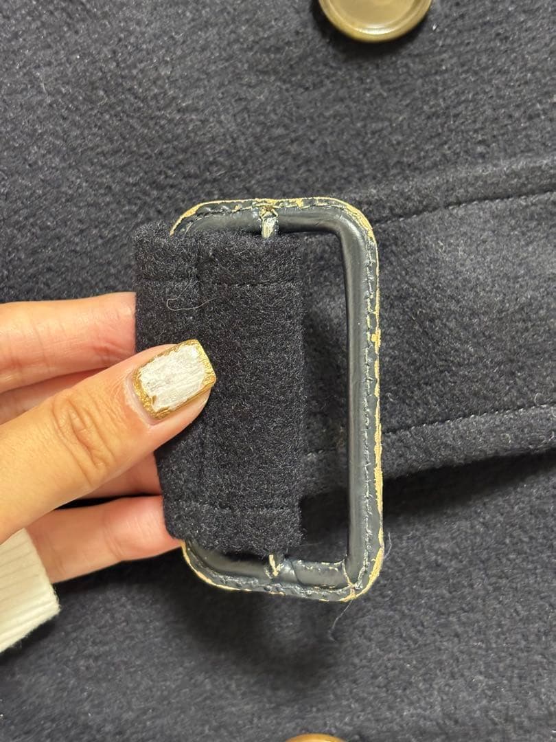 イタリア製 LARUSMIANI ロロピアーナ カシミヤロングコート ベルト付き