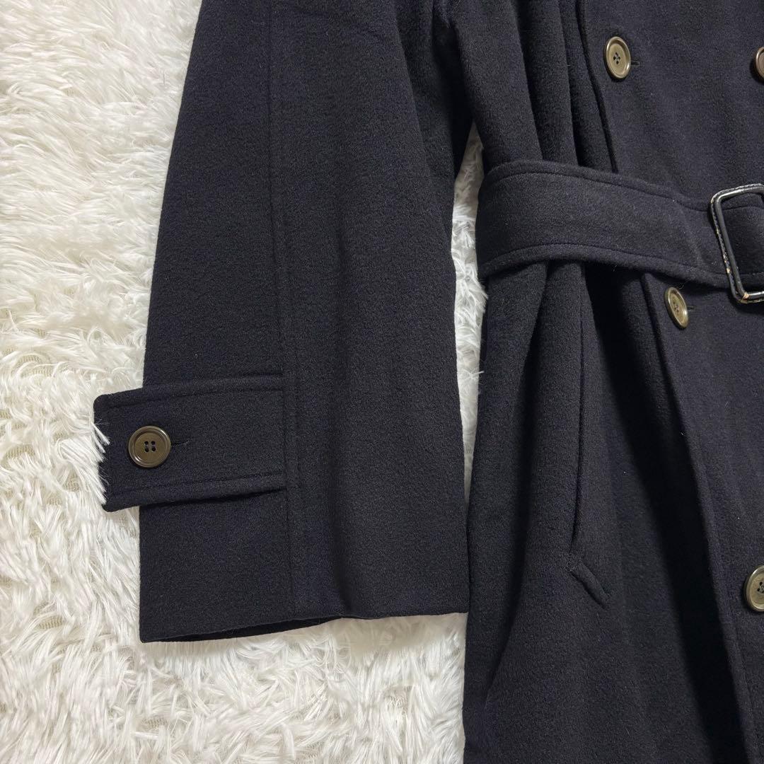 イタリア製 LARUSMIANI ロロピアーナ カシミヤロングコート ベルト付き