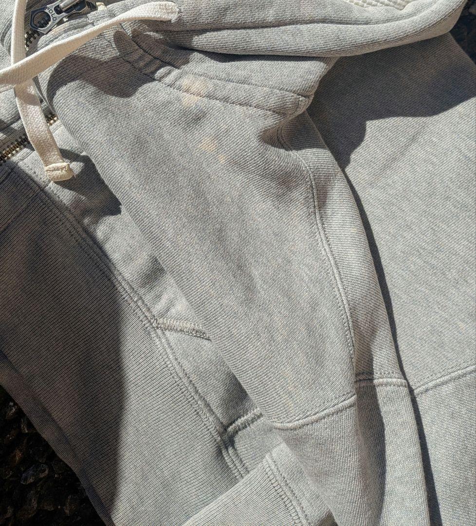 90s Ralph Lauren zip Foodie グレー フード裏サーマル