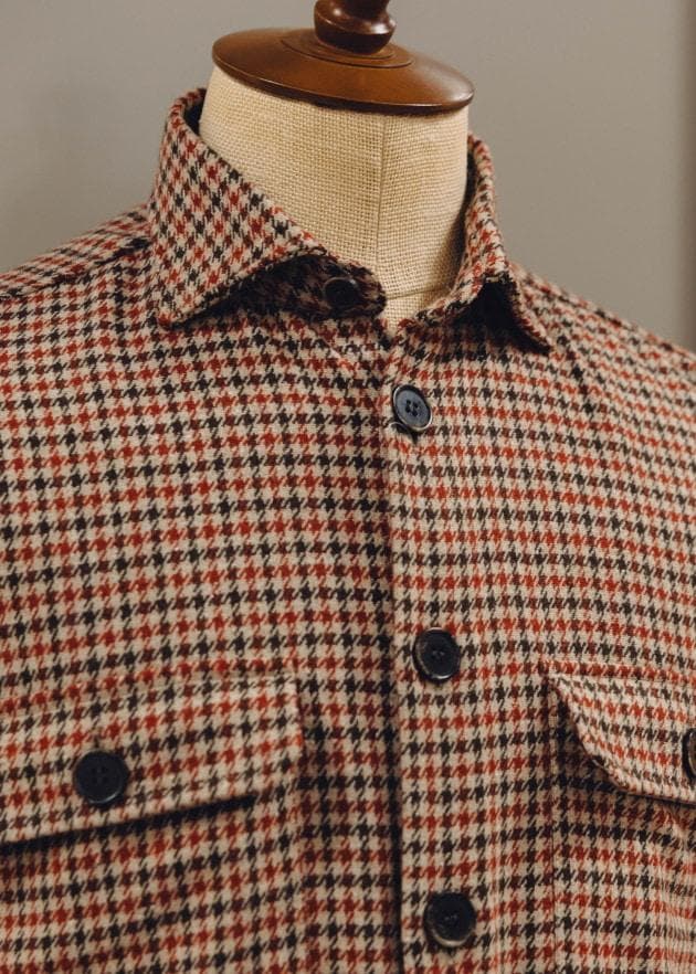 A*o様 GUY ROVER ツイードミリタリーシャツブルゾン BEAMS F