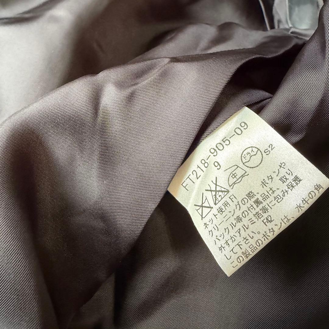 美品✨バーバリーロンドン　ポンチョ風ショートコート　ノバチェック ダークグレー