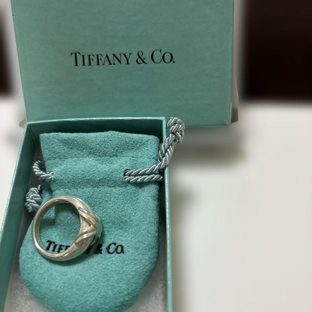 Tiffany & Co. シルバーリング ツイストデザイン