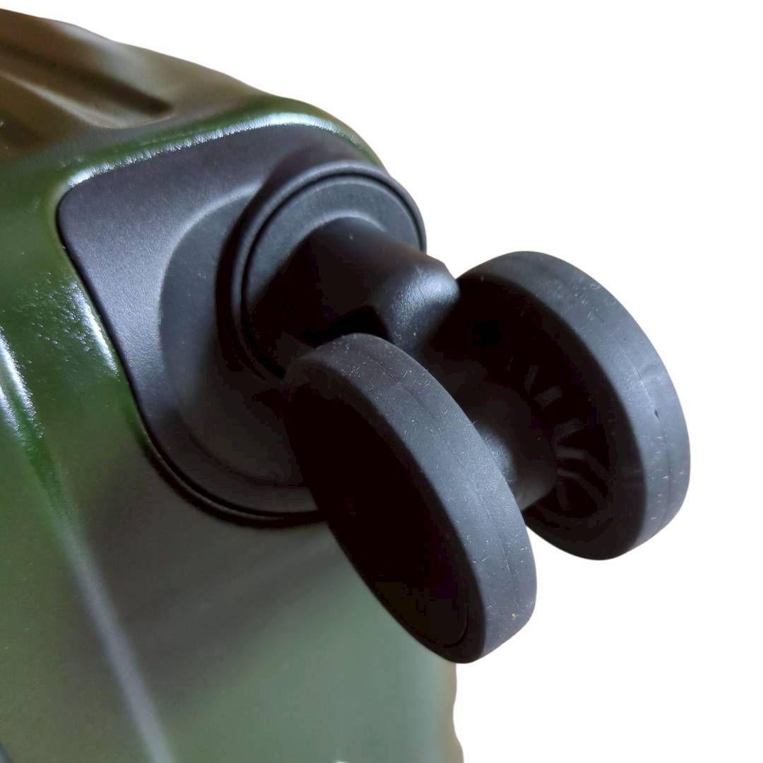 スーツケース 【Ｌ】 グリーン キャリー 拡張機能付 大容量 静音キャスター