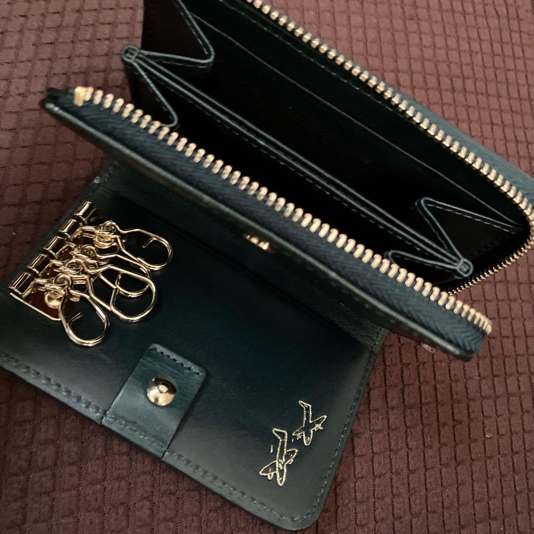 ポールスミス■＆キーケース■ダークグリーン■24200円