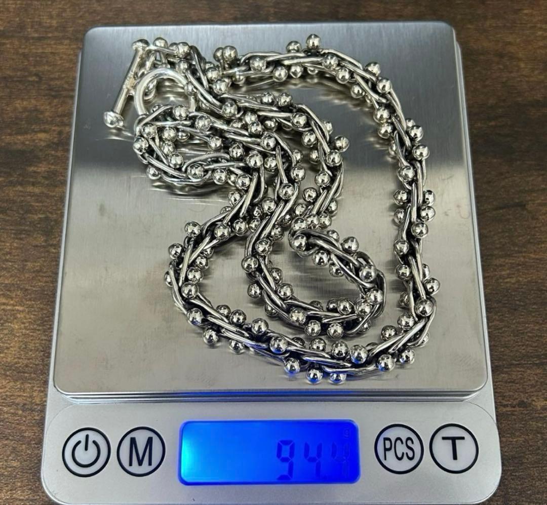 希少 メキシコ製 MEXICO DNA ネックレス メキシカン シルバー925