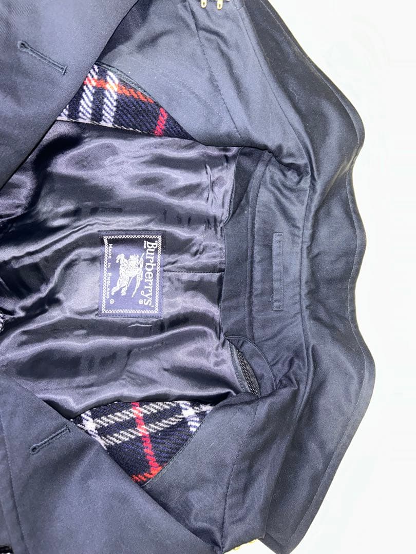 バーバリーズ　トレンチコート　Burberrys チェック裏地 　英国製